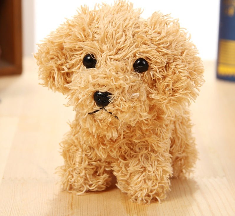 Long-Haired Dog Pendant – Pet Doll Teddy Dog Toy & Bag Accessory - TailTiddy