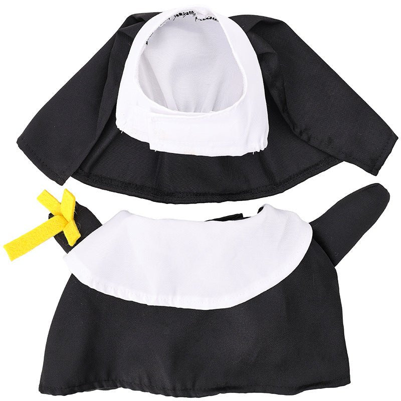 Pet Halloween Pet Costume Cat Dog Clothes Nun Dress Up Holiday Atmosphere - TailTiddy