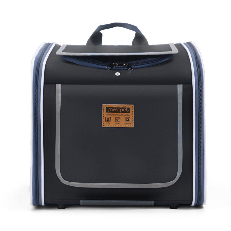 Portable Car Travel Cat Carrier – Oxford Fabric Pet Bag with 3000 ml Capacity - TailTiddy