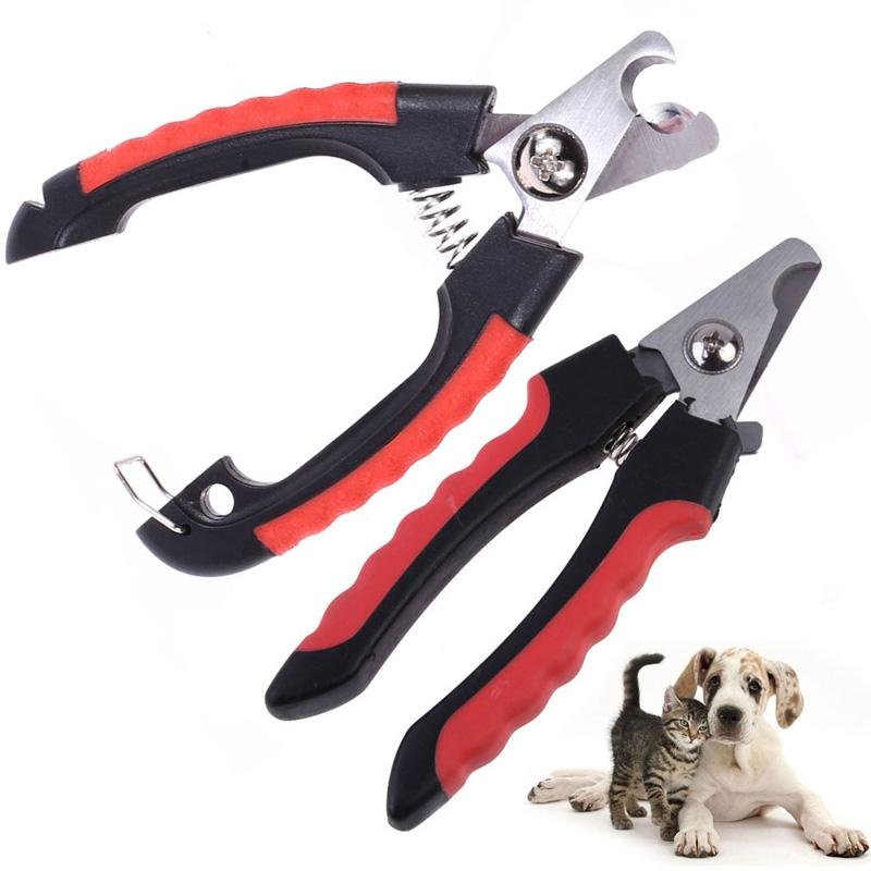 Professional Dog & Cat Nail Clippers with Safety Lock - TailTiddy