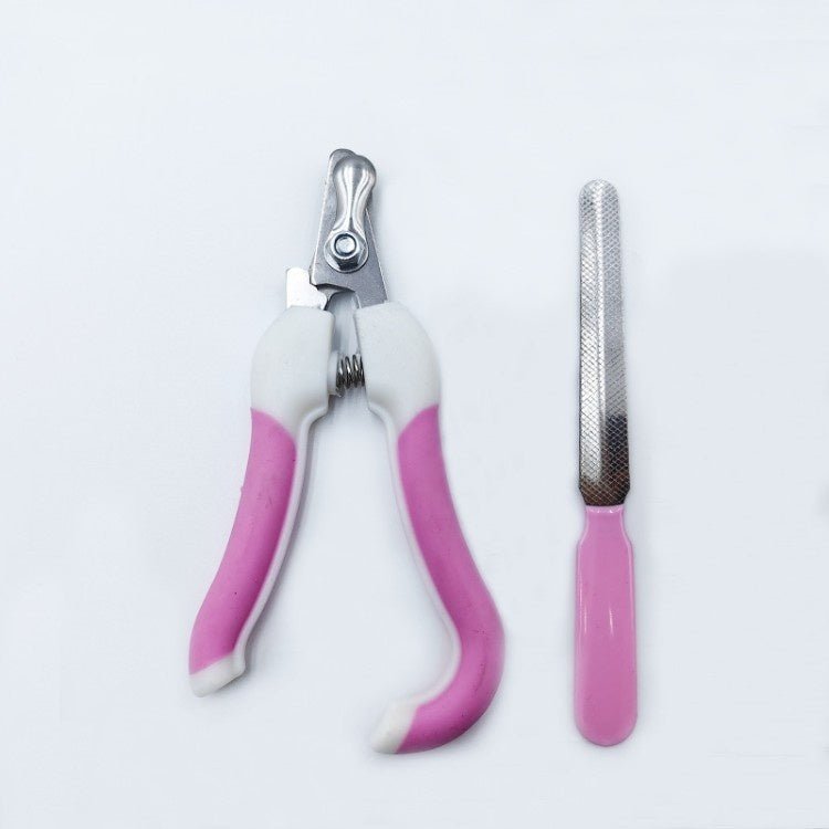 Professional Stainless Steel Pet Nail Clippers for Dogs – Ergonomic Grooming Tool - TailTiddy