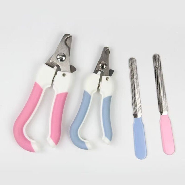 Professional Stainless Steel Pet Nail Clippers for Dogs – Ergonomic Grooming Tool - TailTiddy