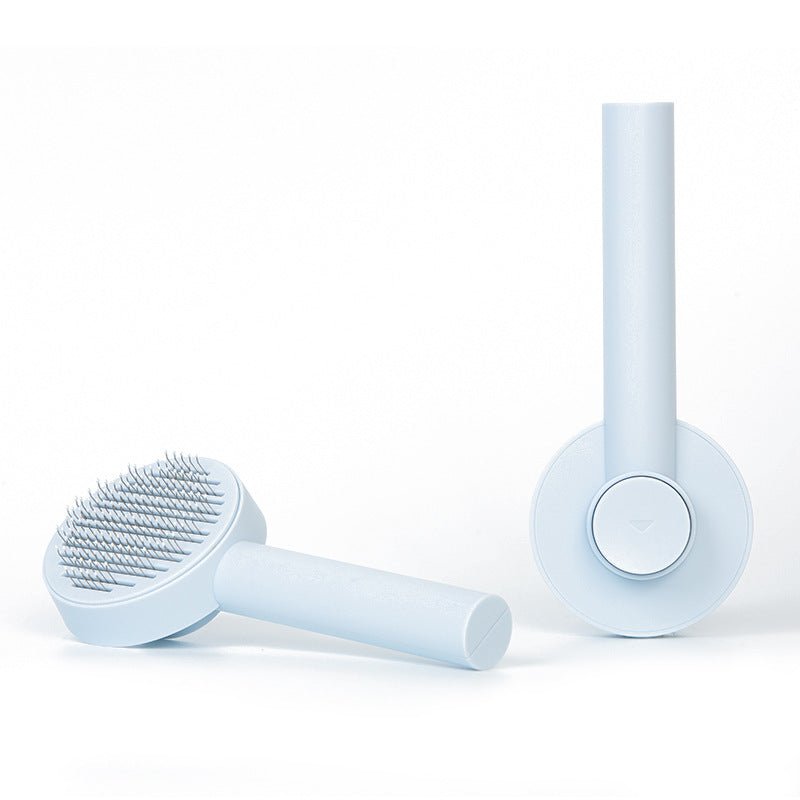 Self-Cleaning Pet Grooming Brush – Hair Remover & Massage Comb for Dogs & Cats - TailTiddy