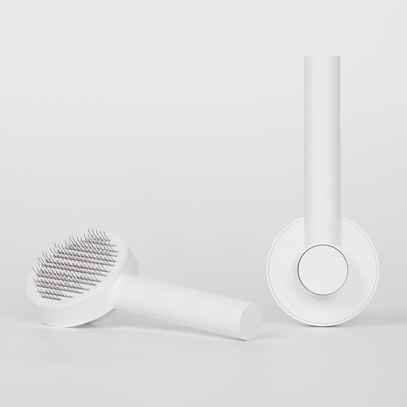 Self-Cleaning Pet Grooming Brush – Hair Remover & Massage Comb for Dogs & Cats - TailTiddy