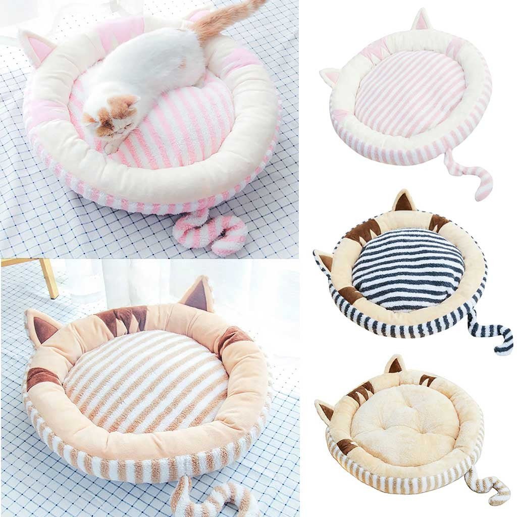 Soft Plush Pet Bed Mat – Comfortable Sleeping Pad for Small Dogs & Cats - TailTiddy