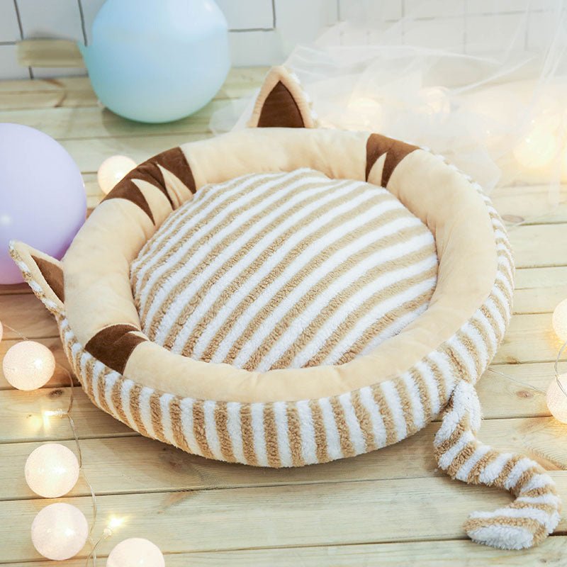 Soft Plush Pet Bed Mat – Comfortable Sleeping Pad for Small Dogs & Cats - TailTiddy
