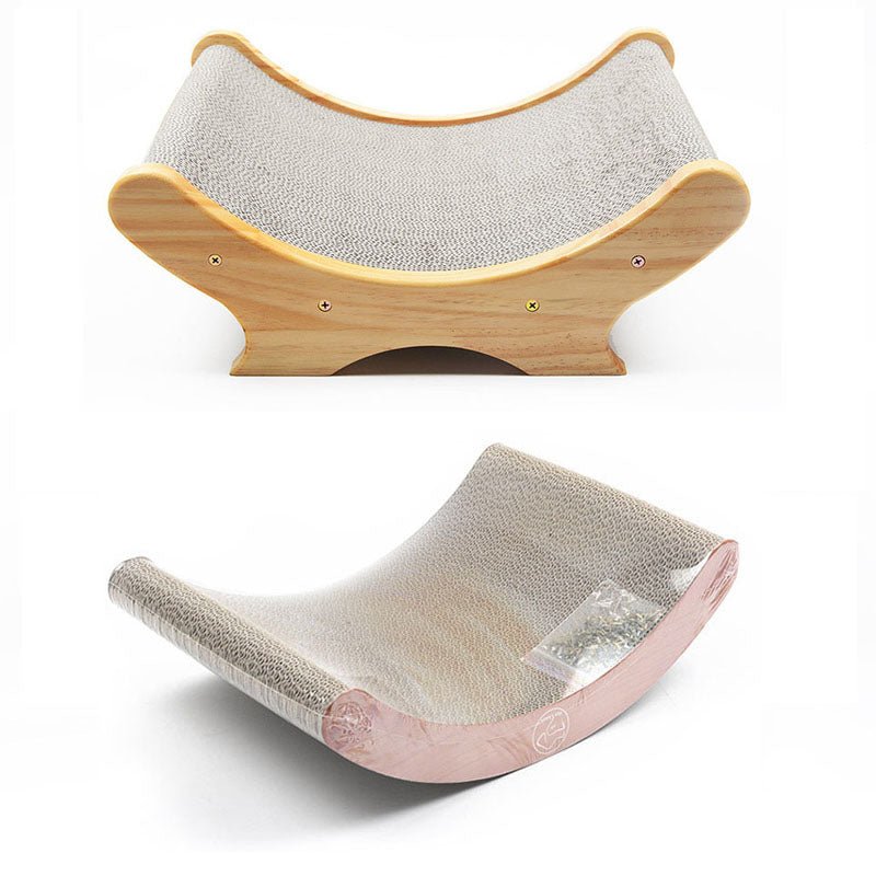 U-shaped bed cat toy cat paw grinder - TailTiddy