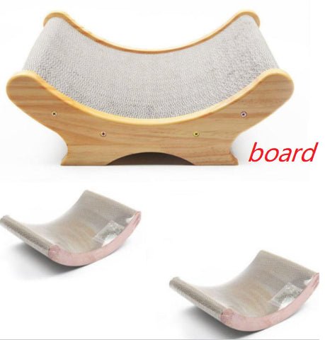 U-shaped bed cat toy cat paw grinder - TailTiddy