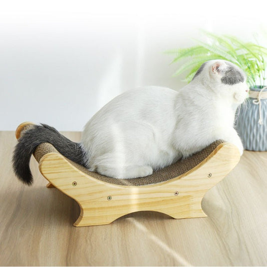 U-shaped bed cat toy cat paw grinder - TailTiddy