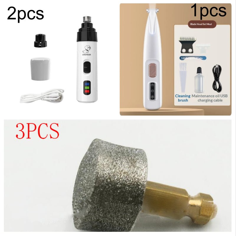 Waterproof Rechargeable Pet Hair Clipper For Cat Grooming - TailTiddy