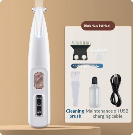 Waterproof Rechargeable Pet Hair Clipper For Cat Grooming - TailTiddy