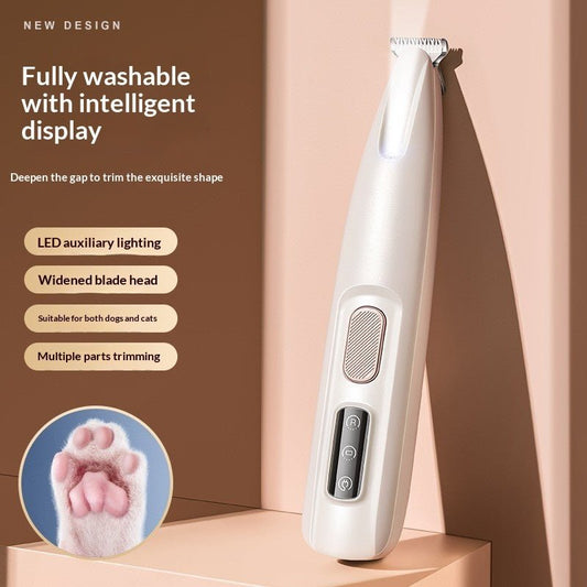 Waterproof Rechargeable Pet Hair Clipper For Cat Grooming - TailTiddy