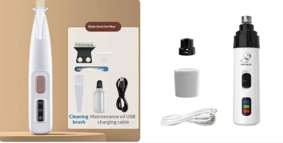 Waterproof Rechargeable Pet Hair Clipper For Cat Grooming - TailTiddy