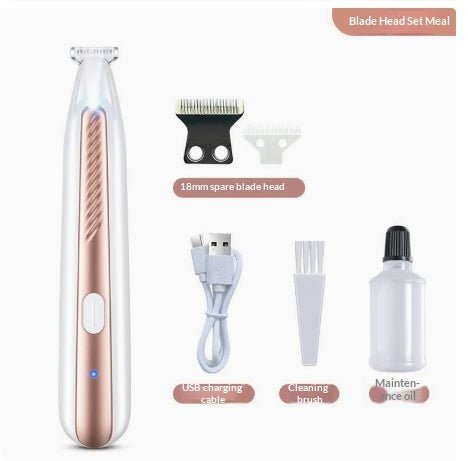Waterproof Rechargeable Pet Hair Clipper For Cat Grooming - TailTiddy