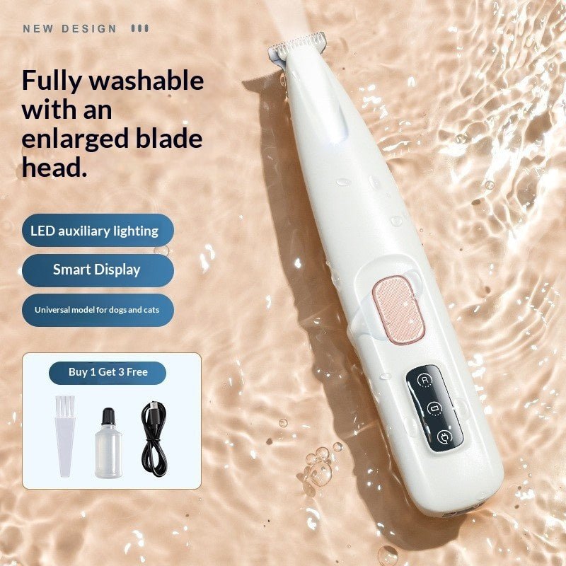 Waterproof Rechargeable Pet Hair Clipper For Cat Grooming - TailTiddy