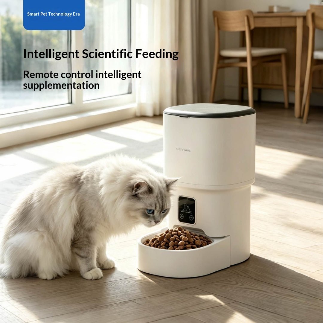 WiFi Smart Pet Feeder With App Control & Scheduled Feeding - TailTiddy