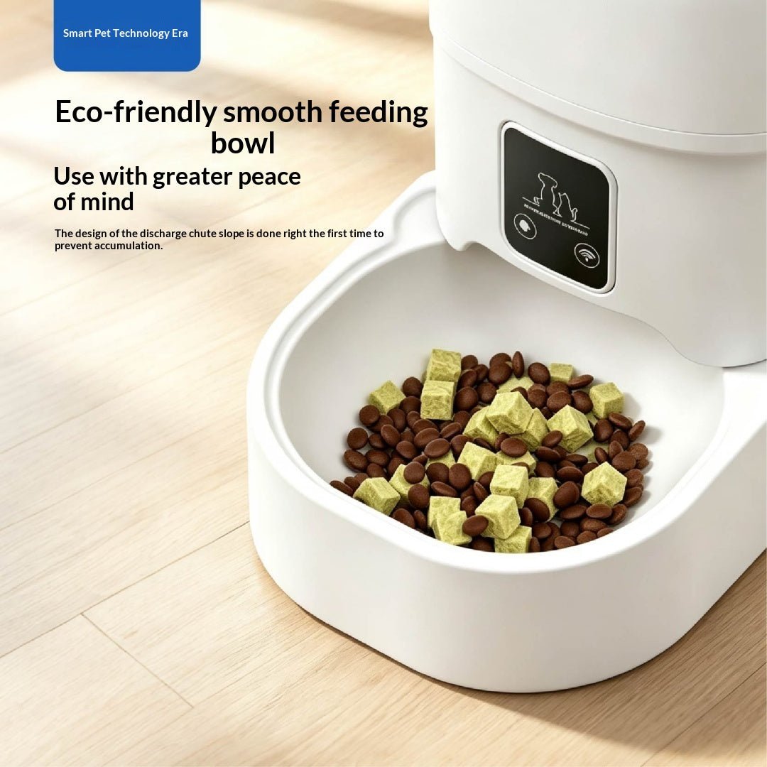 WiFi Smart Pet Feeder With App Control & Scheduled Feeding - TailTiddy